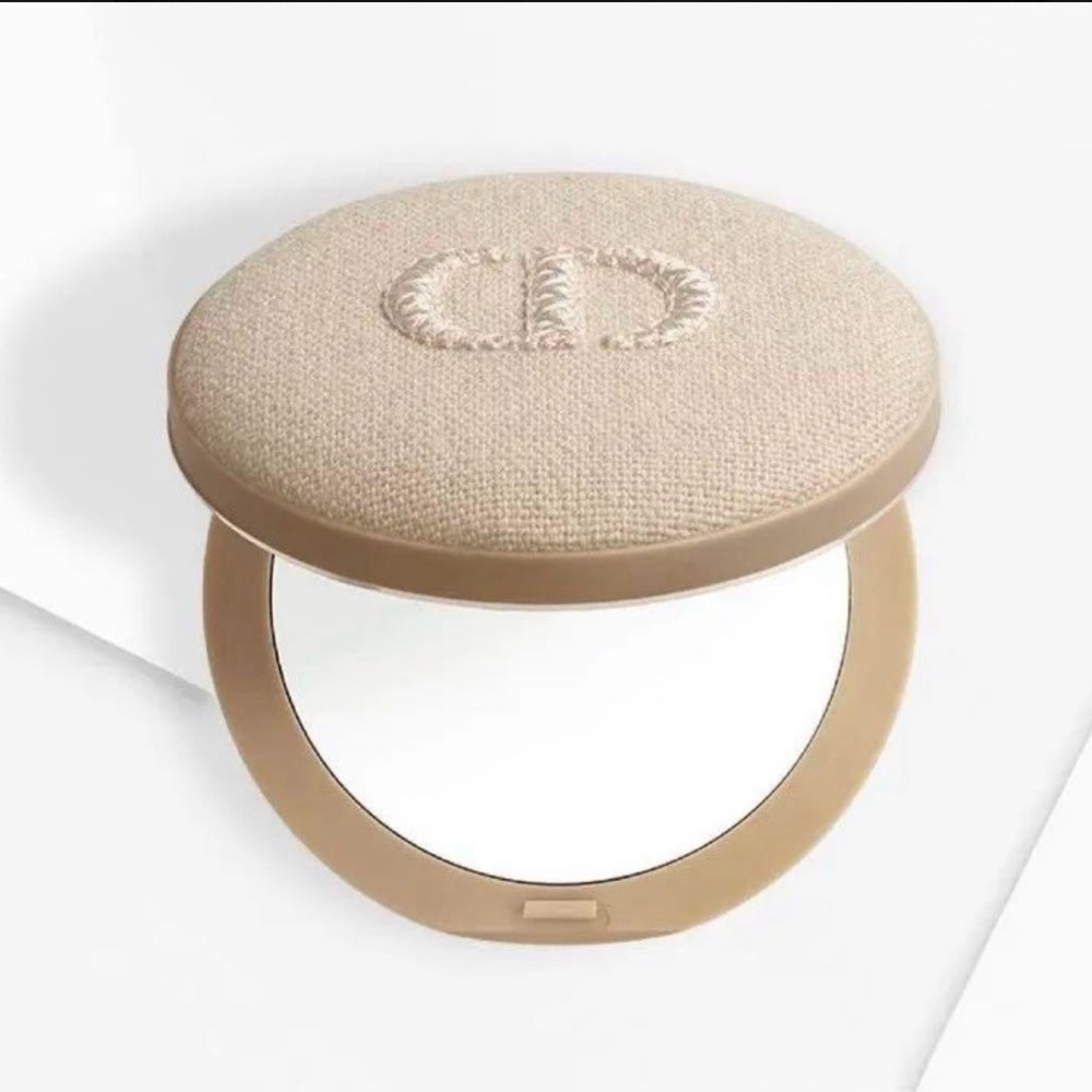 Dior Ivory Embroidered Compact - Picture 2 of 4
